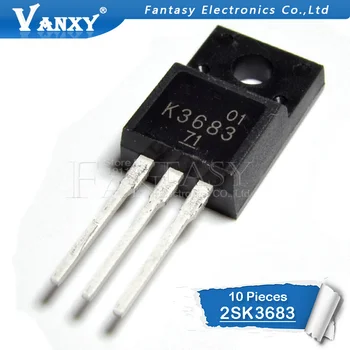 10PCS 2SK3683 TO-220F K3683 19A 500V TO-220