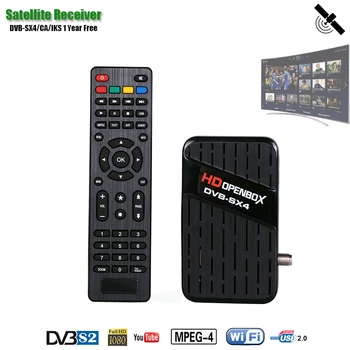 10PCS/Set HD Digitalni Satelitski TV Sprejemnik DVB S2 Sprejemnik Sprejemnik H. 264 Podporo WIFI Online nadgradnjo Satelitski Sprejemnik TV Box