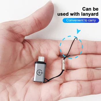 2 v 1, USB-C Adapter iOS, da Tip C Polnjenje Pretvornik Tipa C za iOS Prenos Podatkov Priključek za Huawei Samsung iPhone 13 12