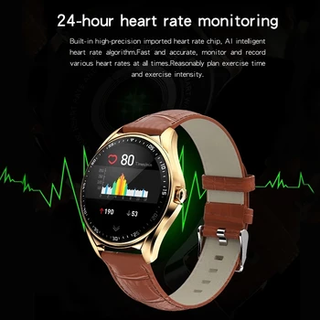 2022 LIGE Pametno Gledati Moške Srčni utrip, Krvni Tlak Monitor Športna Fitnes Luksuzni Watch Bluetooth Klic Nepremočljiva Moških Smartwatch