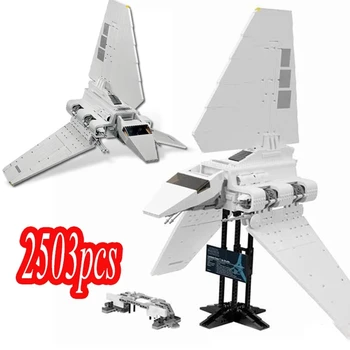 2503 kos Star Moc Cesarski Shuttle Model Gradnike, Igrače Za Otroke, ki so Združljive z 10212 UCS ravni
