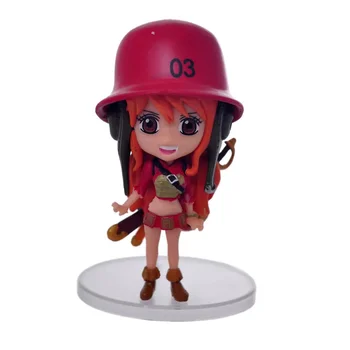 9pcs/1set 10 CM Japonski Anime En Kos Q Različica Lufffy Številke Kolekcijo Igrač PVC Akcijska Figura, Igrače, Lutke