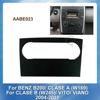 Avto Radio Fascijo za BENZ B200 CLASE A W169 CLASE B W245 VITO VIANO 2004-2011 Stereo Plošča Armaturna Gori Trim Installation Kit