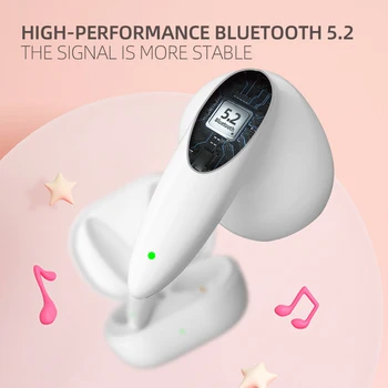 Bacrab Pro 8 Mini Bluetooth 5.2 Smart Touch Kontrole Brezžične Slušalke s Polnjenjem Polje IPX5 Nepremočljiva Glasbe Čepkov HD Klic