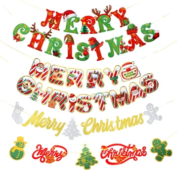Božič Banner Santa Claus Vesel Božič Okraski Za Dom Novo Leto 2021 Navidad Noel Deco Cristmas Okraski Božič Darilo