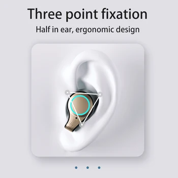 Hi-fi Čepkov 9D TWS Brezžične Slušalke Bluetooth-združljive Slušalke Led Šport Stereo Hrupa Preklic Slušalke z Mikrofonom Earpod