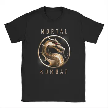 Mortal Kombat 11 moška T Majica Letnik Tee Majica Kratek Rokav O Vratu T-Shirt Bombaž 4XL 5XL Oblačila
