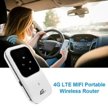 Novo 4G Brezžični Usmerjevalnik Mobilne Širokopasovne Prenosne Wi-Fi car Sharing Napravo Reža za Kartico SIM LTE MIFI Hotspot Modem 150Mbps