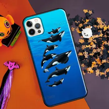 Orcas Kita Za iPhone 12 Pro Max 13 mini Ohišje Za iPhone 11 Max Pro XS X XR 7 8 Plus SE 2020 Pokrov