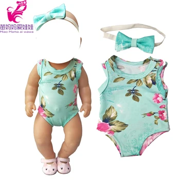 Potrditev Prodaje Popust Lutka Obleko 43 cm Baby Doll igralne obleke za 18 Inch Dekle Lutka Bikini Lutka Obleko, Igrače