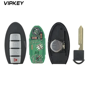 Remotekey S180144313 za Nissan Murano Vodnik smart avto ključ KR5S180144014 daljinski ključ 4 gumb 433mhz 4A čip 2016 2017 2018