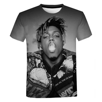 Rock Pevec Rapper Sok Wrld 3D Tiskanih Hip Hop T-shirt Priložnostne Harajuku Ulične Tee Vrhovi Dihanje Visoke Kakovosti T Srajce