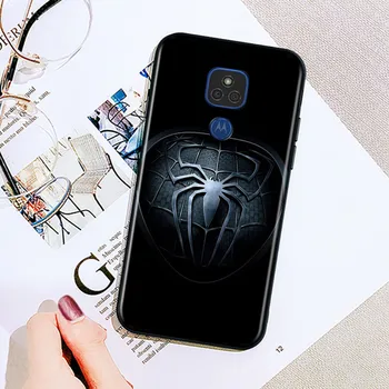 Spider Man Logotip Za Motorola G8 G9 G Pisalo Moč Enega Fusion Hiper Rob E7 E6 Plus Igrajo Lite Mehko Primeru Telefon