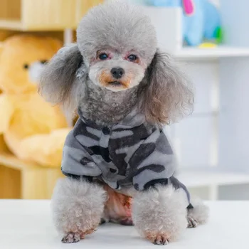 Topla Oblačila Za Pse, Zimski Flis Pes Plašč Prikrivanje Ljubljenčka Psa Jumpsuits Oblačila Za Pse, Pižame Plašč Chihuahua Yorkshire Jakna