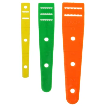 Velikosti 3 Različni Plastični Elastična Drsi Vodniki Rezilniki Nosite Elastični Pas za Orodje DIY Needleworking Šivalni Pribor