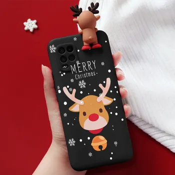 Vesel Božič Risanka Lutka Primeru Za Xiaomi Mi Redmi Opomba 9 S 9 8 8T 9A A3 10 5 6 7 Pro Max Ultra Lite SE CC9 CC9e A1 A2 Capa