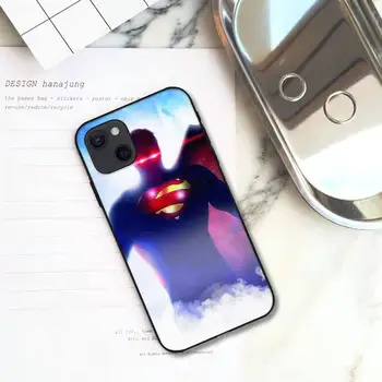 Vroče S-Superman Man Primeru Telefon Za iPhone 11 12 Mini 13 Pro XS Max X 8 7 6s Plus 5 SE XR Lupini