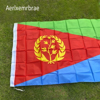 Brezplačna dostava Eritreja Zastavo 150x90cm po meri zastava banner na vse velikosti državne zastave